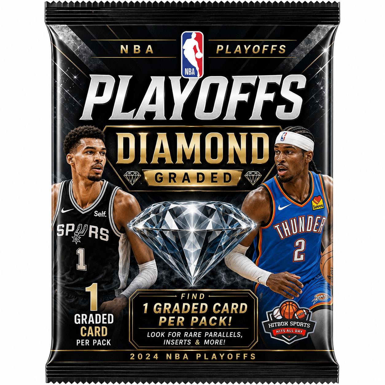 NBA Diamond Graded Pack by Hitbox Sports