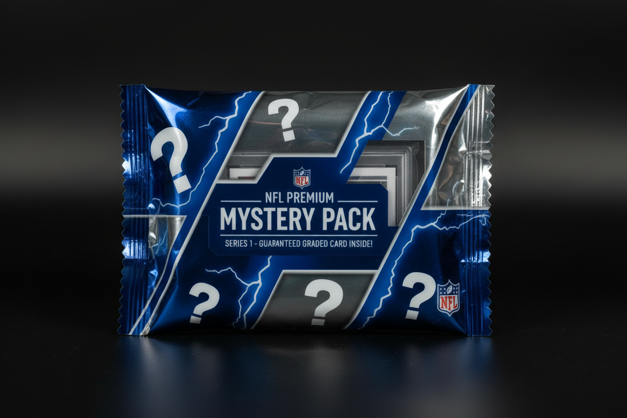 NFL Premium Graded Card Pack by HitBox Sports